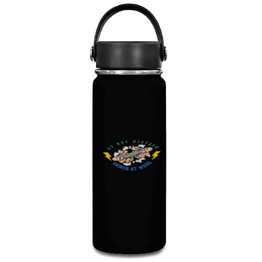Do Not Disturb Gamer At Work-Gaming Lover Vacuum Flask