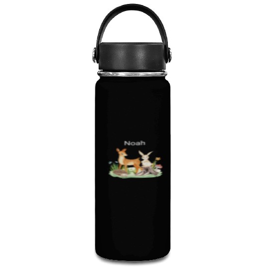Animal deer rabbit hedgehog Noah Vacuum Flask