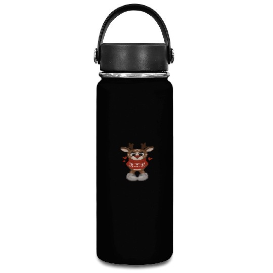 Christmas Deer Vacuum Flask