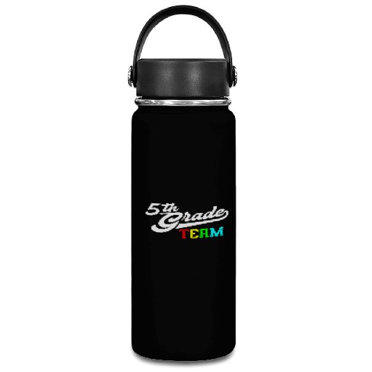 5Th Grade Team Baseball Style Teacher Team Vacuum Flask