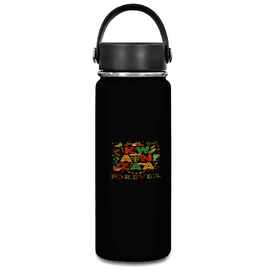 Happy Kwanzaa Forever Christmas Blessing Kinara Vacuum Flask