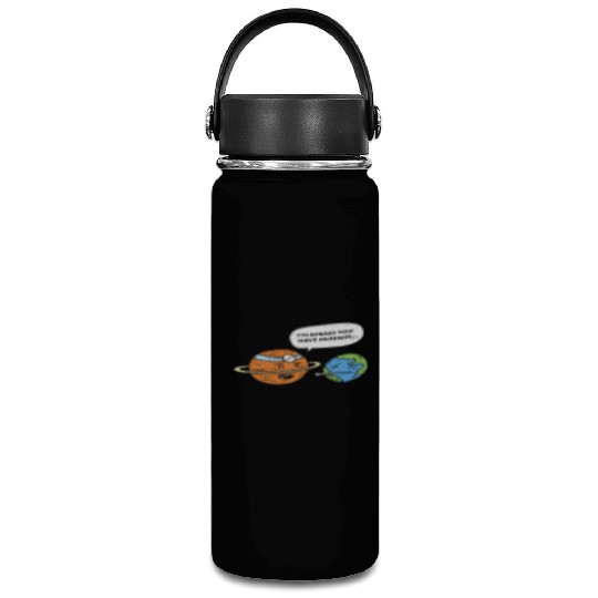 Earth Day Planet Doctor Humans Save Environment Vacuum Flask