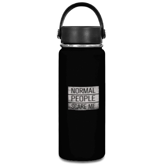 Normal People Scare Me Vacuum Flask