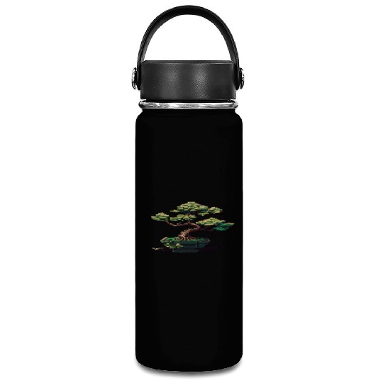 8 Bit Bonsai Tree Vacuum Flask