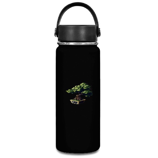 8 Bit Bonsai Tree Vacuum Flask