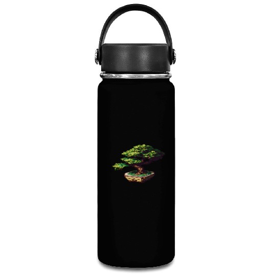 8 Bit Bonsai Tree Vacuum Flask