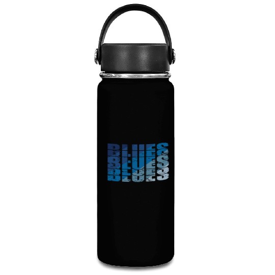 Blues Music Jazz Trumpet Chicago Vacuum Flask