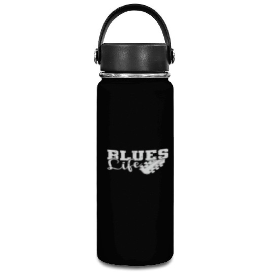 Blues Life Music Trumpet Chicago Vacuum Flask
