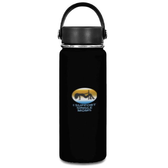 I Support Single Moms Vacuum Flask