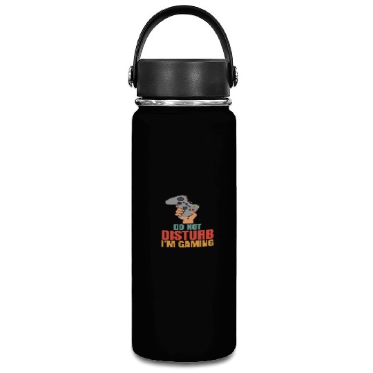 Do Not Disturb Im Gaming Vacuum Flask - Perfect for Dad