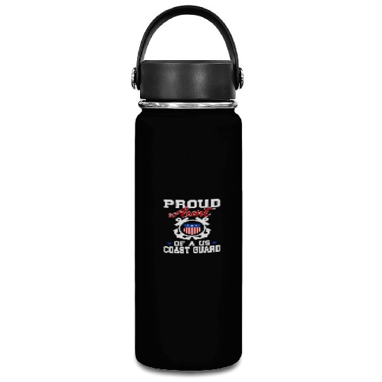 Proud US Coast Guard Aunt Vacuum Flask