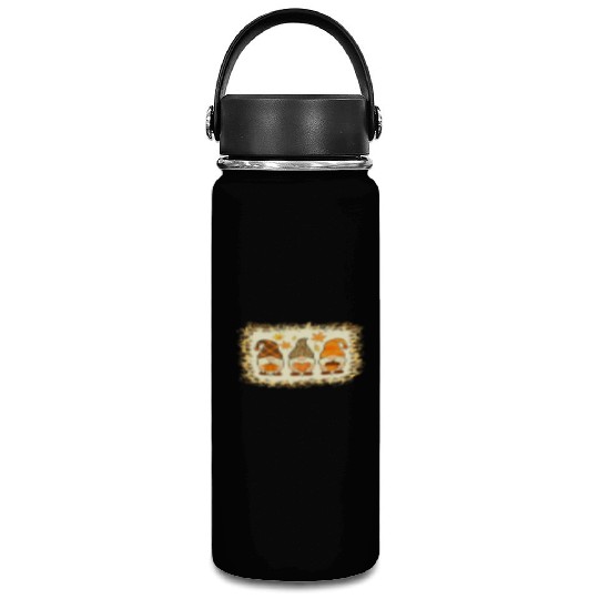 Bleached Happy Fall Y all Gnome Pumpkin Autumn Tha Vacuum Flask