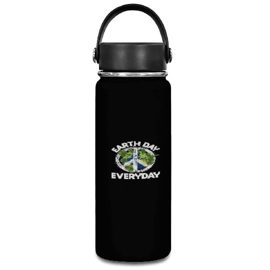 Earth Day Everyday Nature Lover Climate Change Vacuum Flask