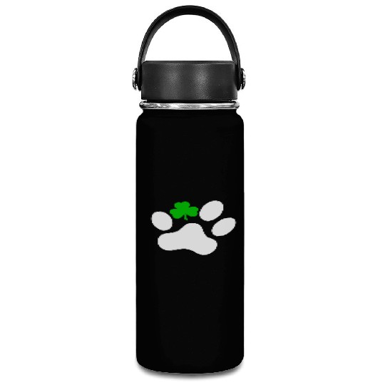 Dog St. Patrick's Day Shamrock Dog Vacuum Flask