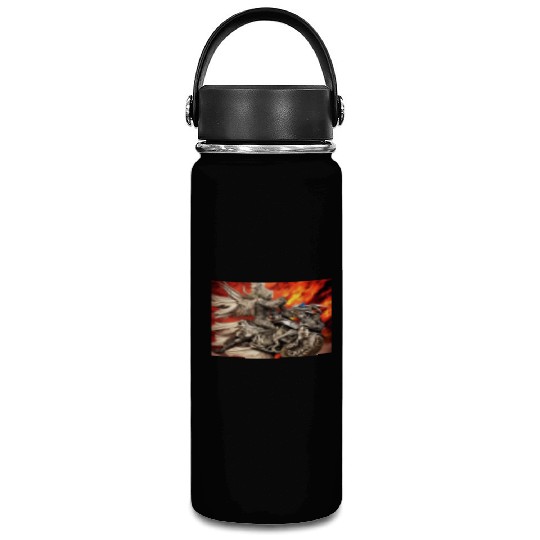 Devil Hellfire Riding Motorcycle Vacuum Flask