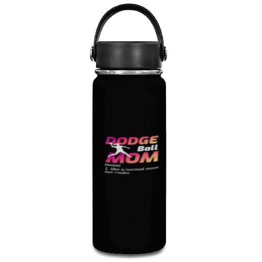 Dodgeball Mom Mothers day Funny Vacuum Flask