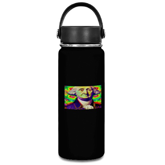 Trippy George Washington Vacuum Flask