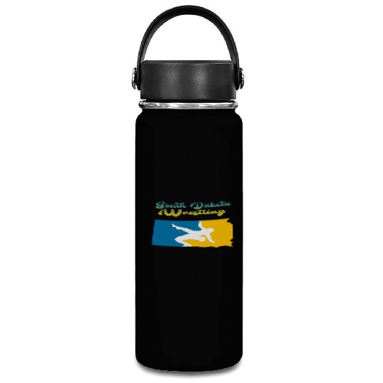 South Dakota Wrestling Vacuum Flask