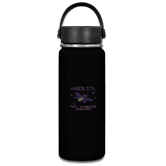 never too small to shine bright firefly Vacuum Flask