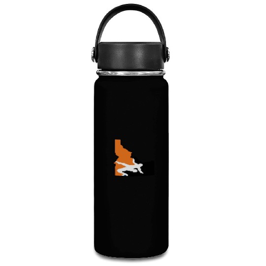 Idaho Wrestling (State Colors) Vacuum Flask