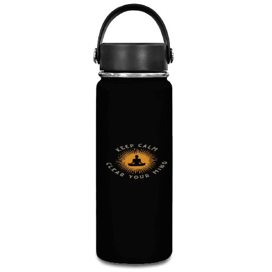 Keep Calm, Clear Your Mind Vacuum Flask