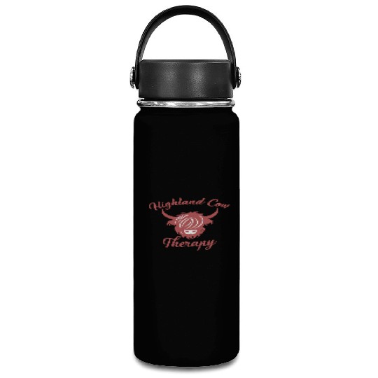 Highland Cow Therapy Vacuum Flask