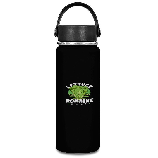 Lettuce Romaine Calm Mindfulness Vegan Yoga Lover Vacuum Flask