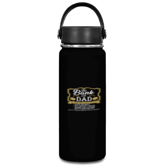 The Bank Of Dad Money Grows On Trees Father's Daye Vacuum Flask