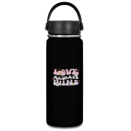 Love Always Wins, LGBT Pride Month Vacuum Flask
