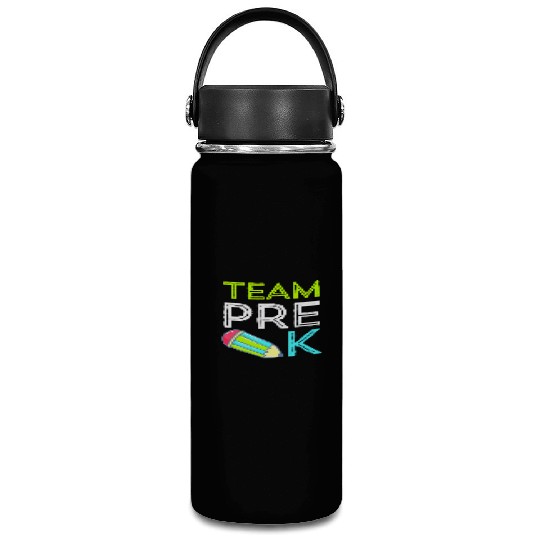 Team Pre-K Teacher First Day Preschool Back to Sch Vacuum Flask