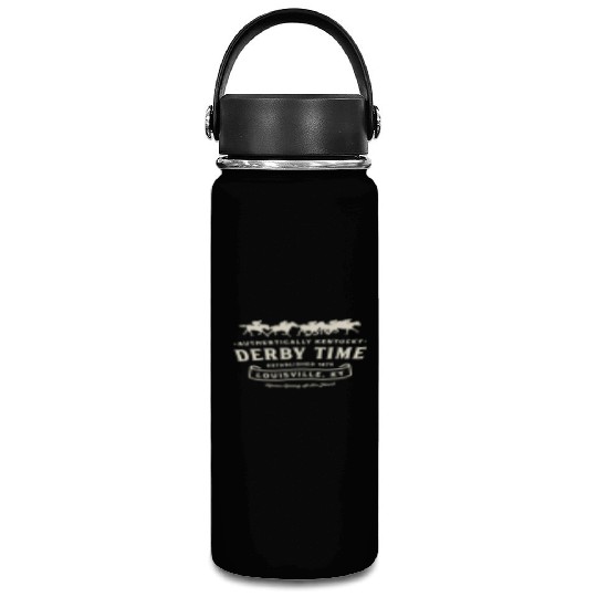 Derby Time Louisville Kentucky Horse Racing Vacuum Flask