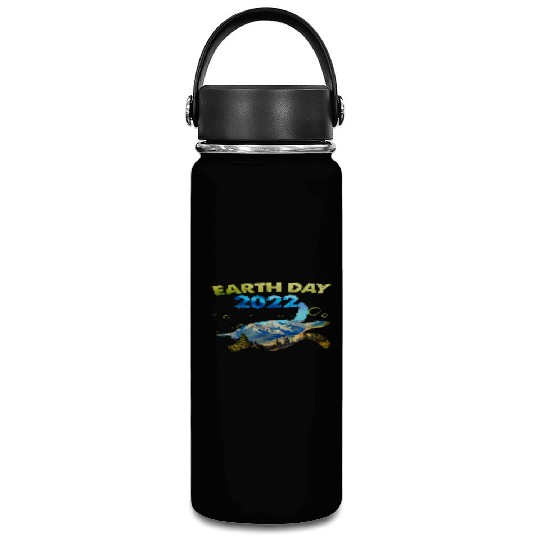 Sea Turtle Earth Day Everyday 2022 Planet World Vacuum Flask