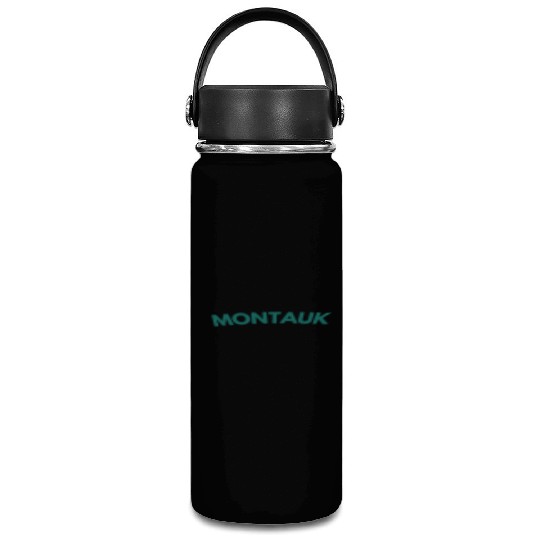 Montauk New York Vintage College Style (Green) Vacuum Flask