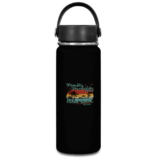 Vintage Retro Family Vacation 2023 Florida Cocoa Vacuum Flask