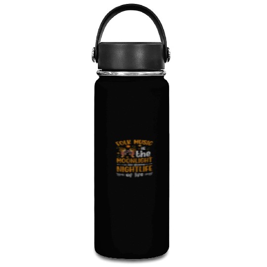 Folk Music Party Orchestra Singing Vacuum Flask