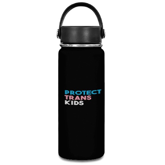 Protect Trans Transgender Pride Vacuum Flask