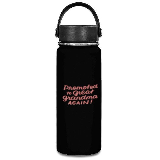 Promoted To Great Grandma Again Pregnancy Announce Vacuum Flask