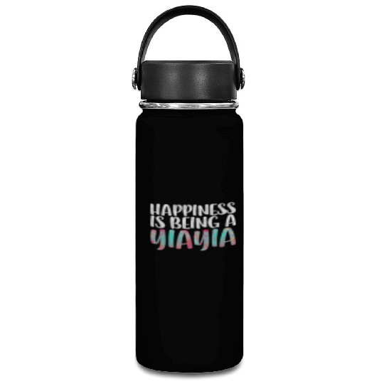 Happiness Is Being A Yiayia Mother'S Day Vacuum Flask