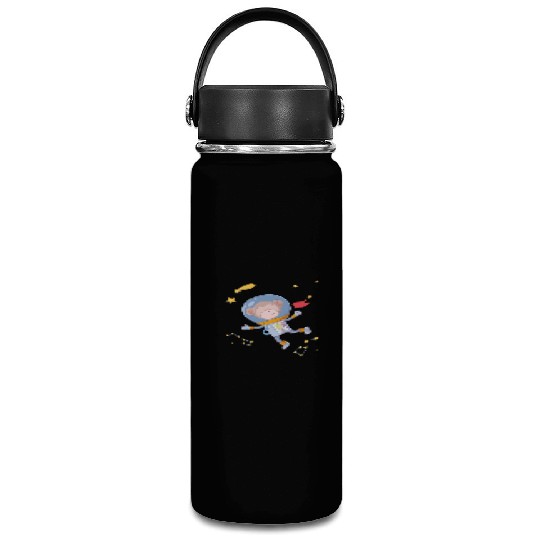 Astronaut Space Monkey Galaxy For Vacuum Flask