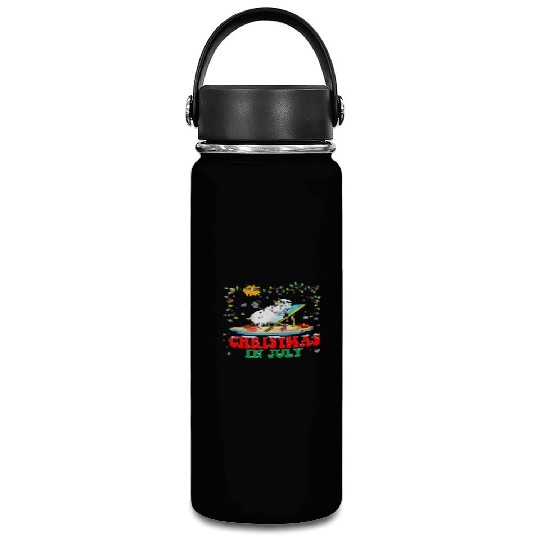 christmas in July snowball Xmas Summer Vacuum Flask