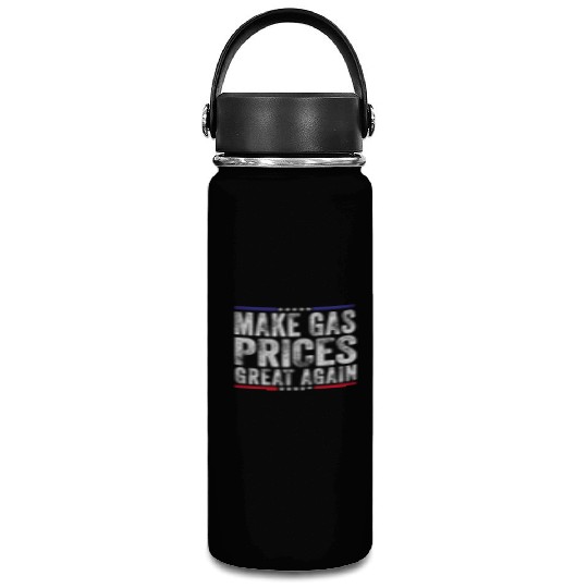 Make Gas Prices Great Again Anti Biden Republican Vacuum Flask