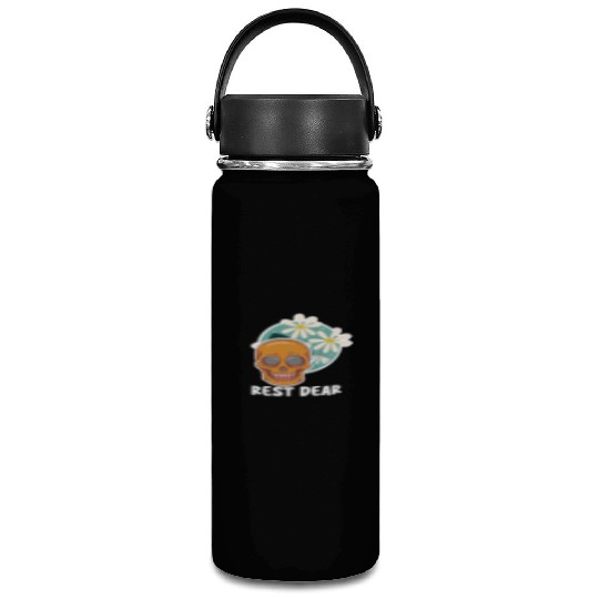 Rest In peace Halloween Day NFT Art Vacuum Flask