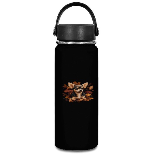Chihuahua | Thanksgiving Day Farmer Food Autumn Vacuum Flask