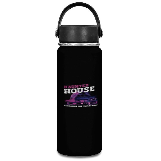 Horror Paranormal Haunted House Spooky Halloween Vacuum Flask