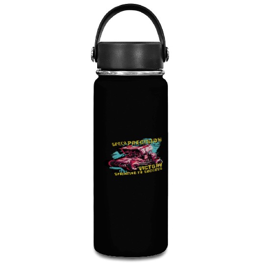 Sprint Car Mom Dirt Track Racing Racing Race Day Vacuum Flask