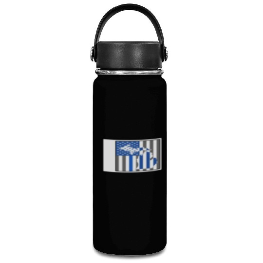 Police Vacuum Flask, Michigan State Police Vacuum Flask, Detroit