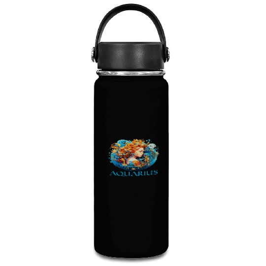Embrace Your Aquarius Identity: Aquarius Pride Vacuum Flask
