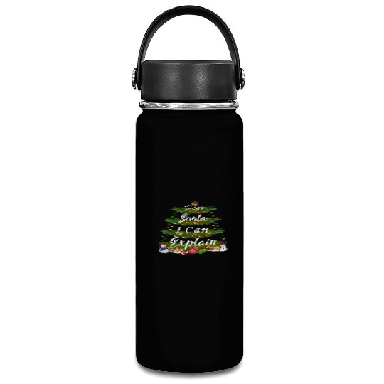 Dear Santa, I Can Explain - Christmas Tree Vacuum Flask