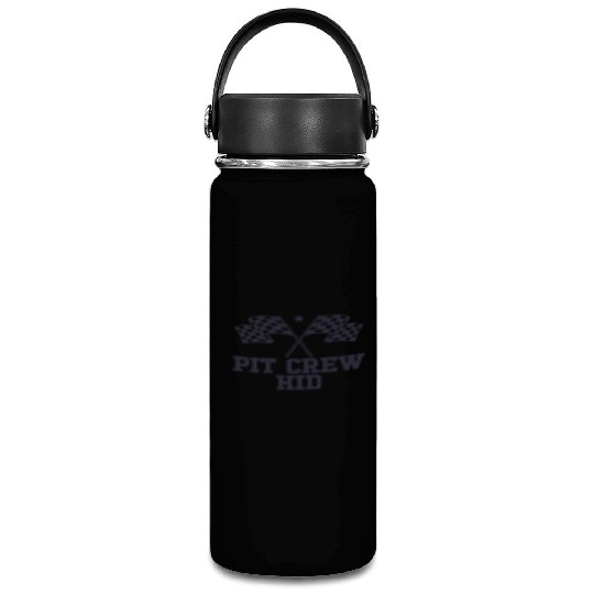 Pit Crew Kid Racing Enthusiast Racer Birthday Gift Vacuum Flask