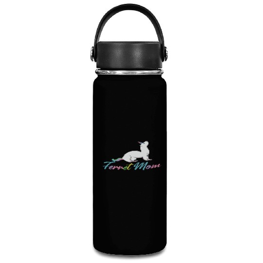 Female Ferret Lover Vacuum Flask